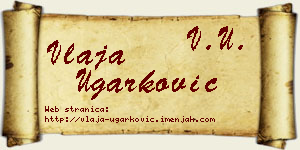 Vlaja Ugarković vizit kartica